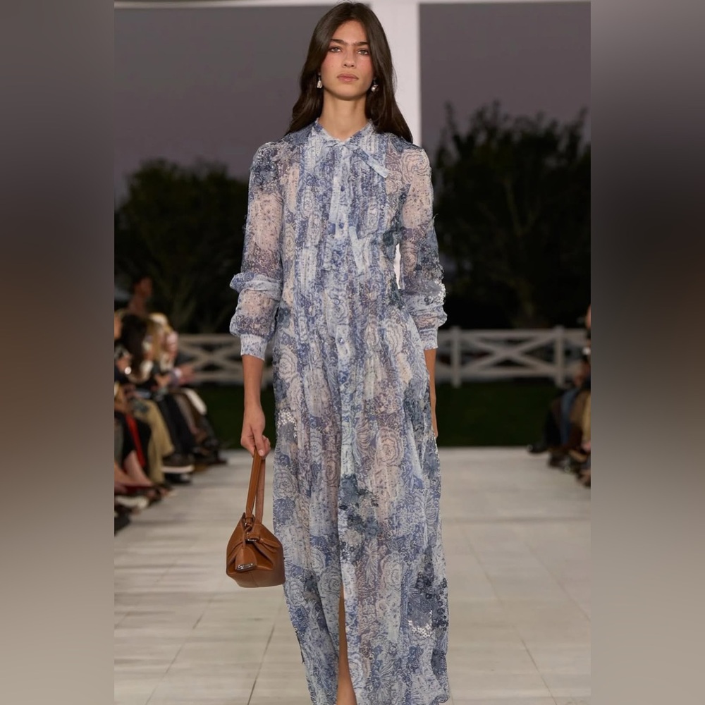 Ralph Lauren Collection Purple Label
4
Hannes Print Linen-Blend Gauze Day Dress